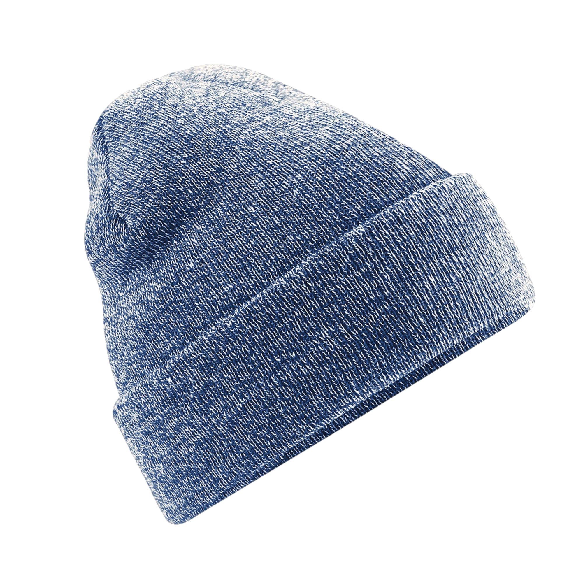 Beechfield B45 Original Cuffed Beanie - Heather Navy