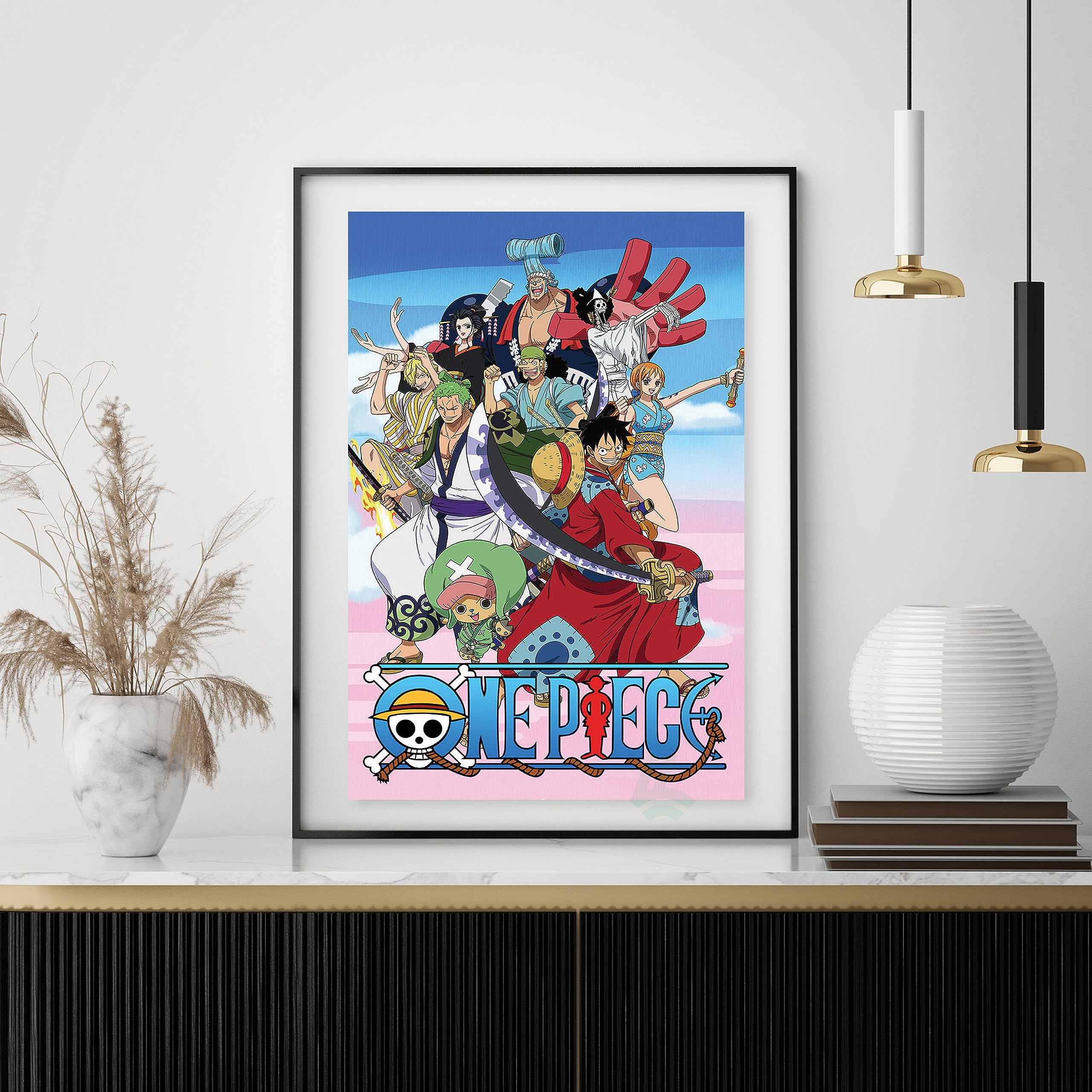 One Piece Anime Poster by Lebe and Liebe