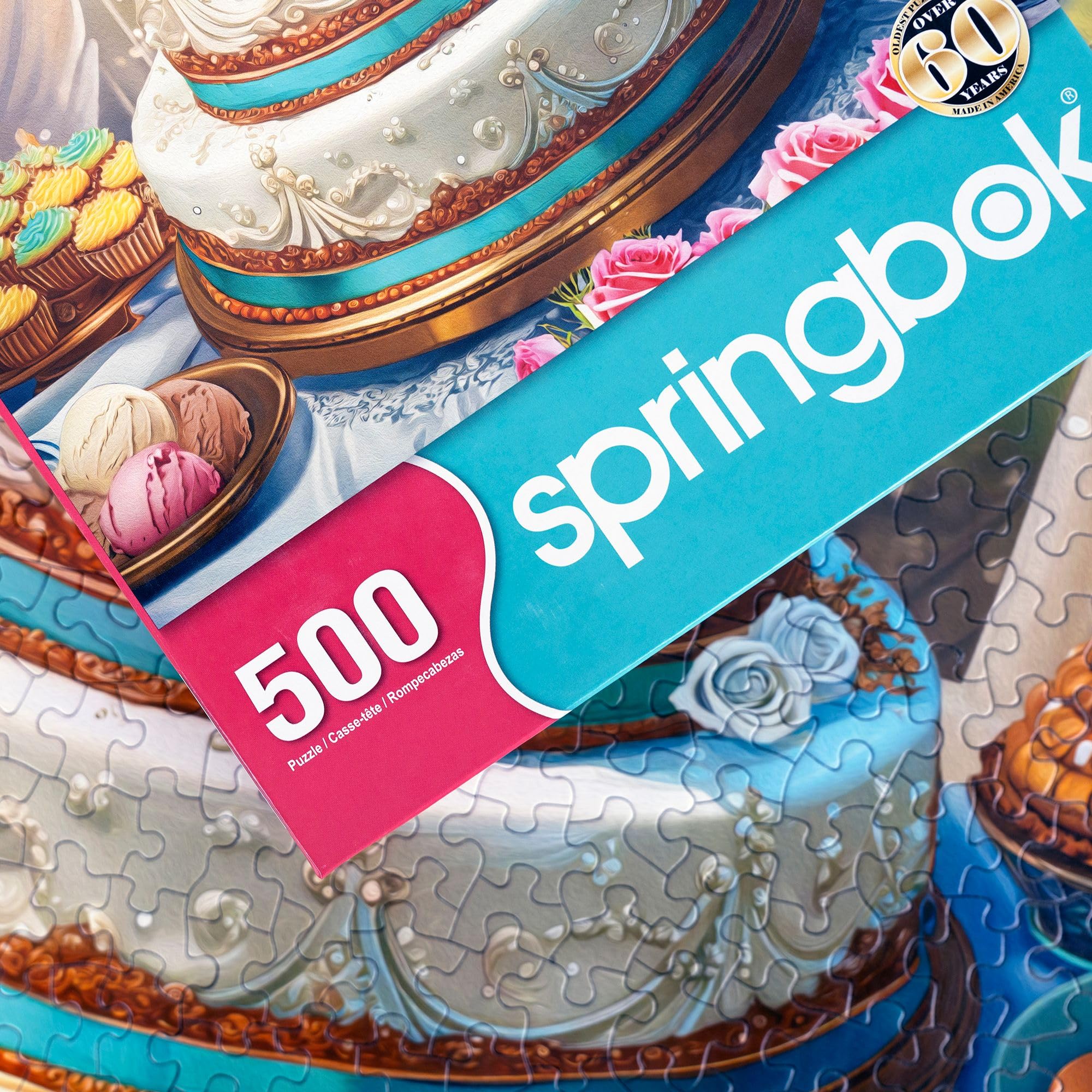 Springbok 500ピース ジグソーパズル ケーキデザイン Springbok 500ピース ジグソーパズル ケーキデザイン - メルカリ