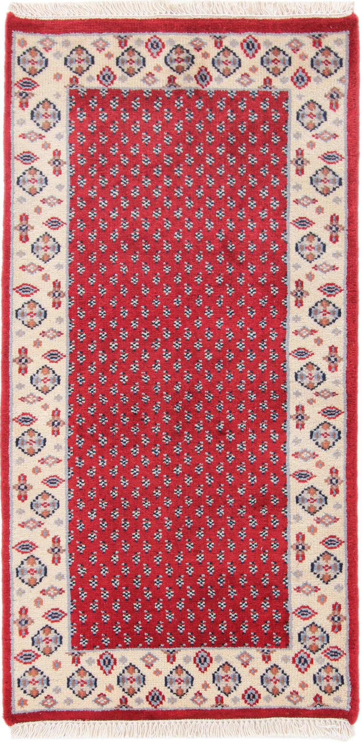 Tapis d'orient Indo Sarough en laine contre les couloirs froids
