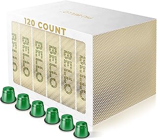 Blend Espresso Coffee Pods for Nespresso Original Machines – Compatible Capsules Pack – Rich & Balanced Taste – Strong Italian Espresso Flavor – Kosher Certified (120 Count, Single Flavor)