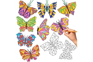 BeYumi DIY Coloring Spring Craft Kit for Kids