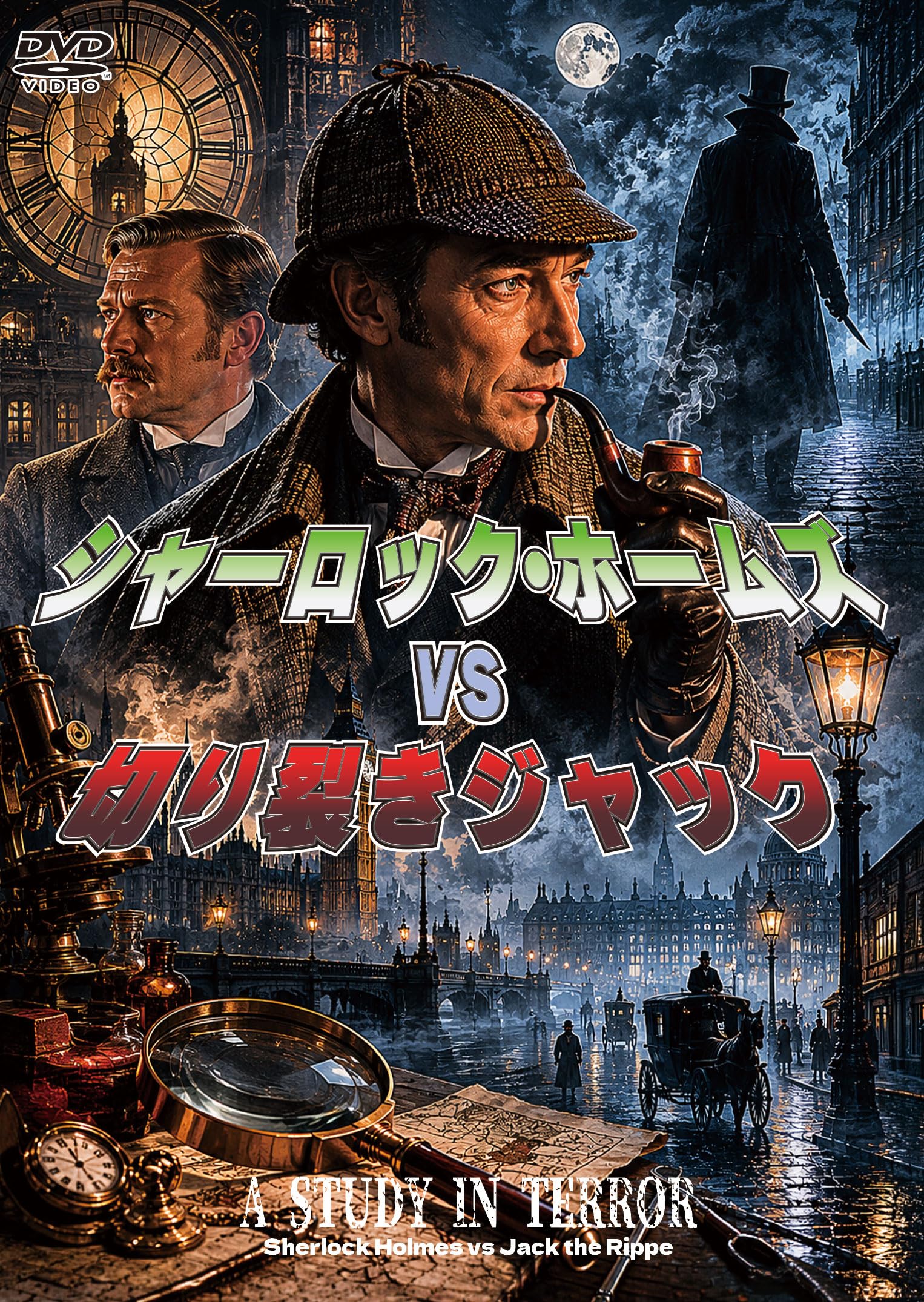 Amazon.co.jp: シャーロック・ホームズvs切り裂きジャック [DVD] | 霧