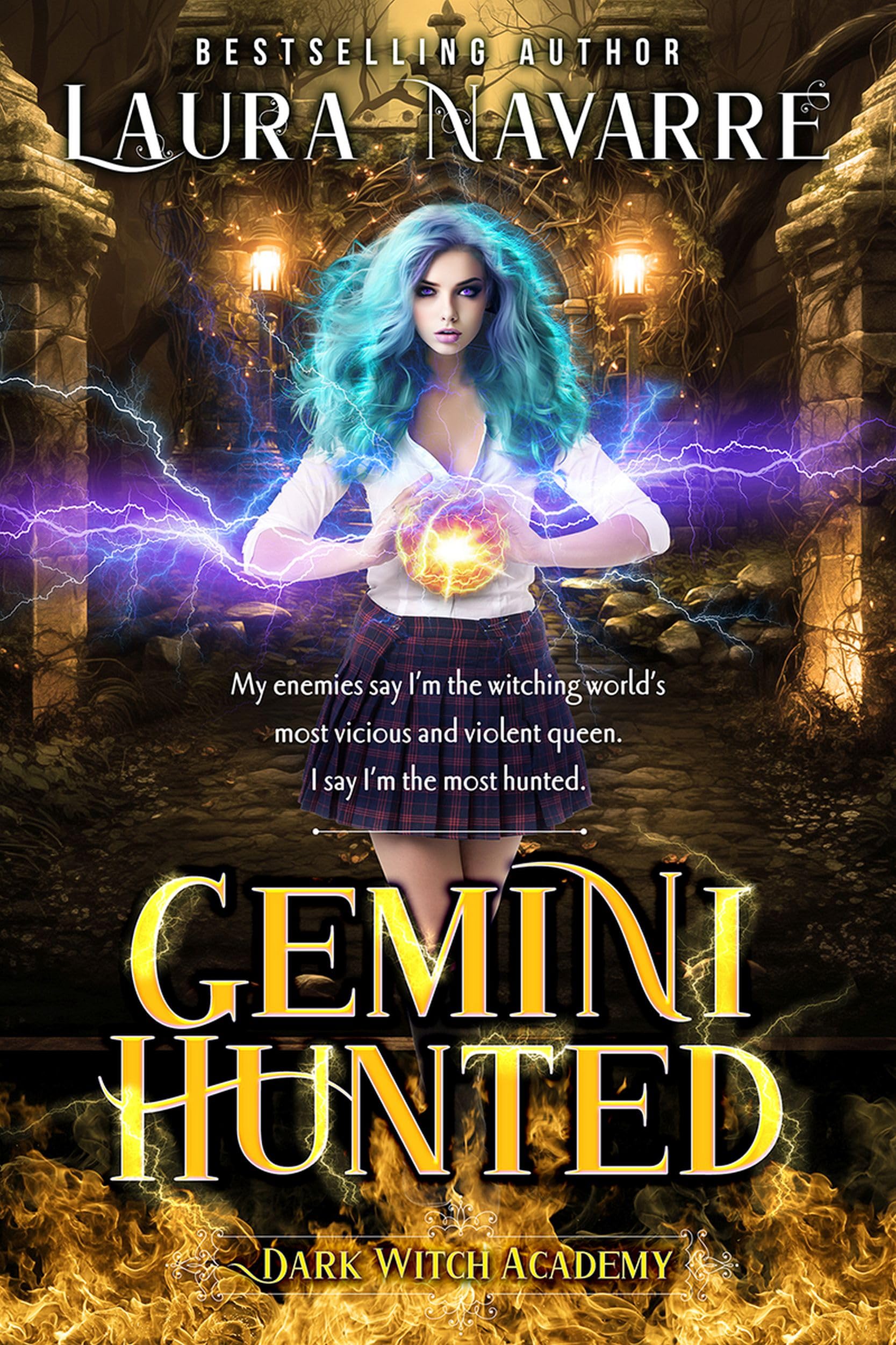 Gemini Hunted: A Dark Witch Academy Paranormal Romance