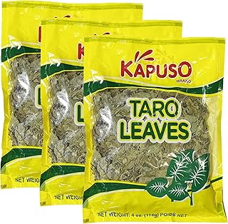 Kapuso Taro Leaves (3 Pack, Total of 12oz)