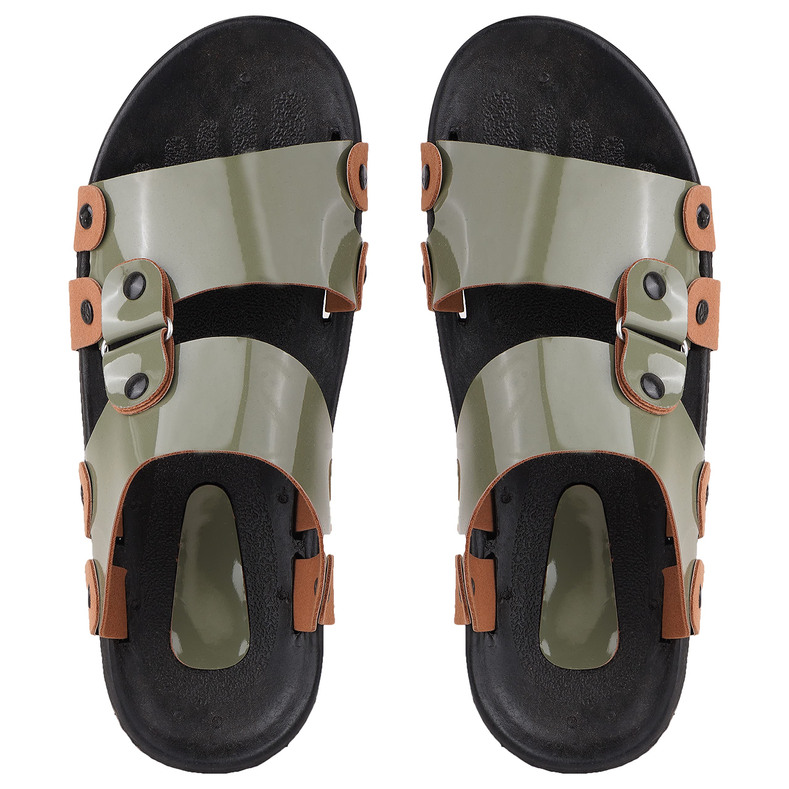 S SECRITAS Mens Green Synthetic Fashion Sandal (8 UK Size) (B0BDF52CX5) Amazon Price History, Amazon Price Tracker