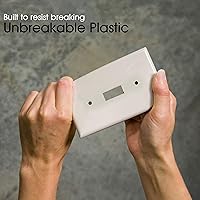 Vista 3 de Power Gear - Placa de gran tamaño para cubrir apagador de pared