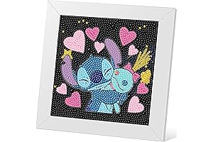 Enthralling Stitch Puzzle: Immerse Kids in a Diamond Art Masterpiece