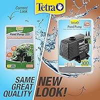 Vista 3 de TetraPond Water Garden Pump, Powers Waterfalls/Filters/Fountain Heads,Black,50 to 500 Gallons