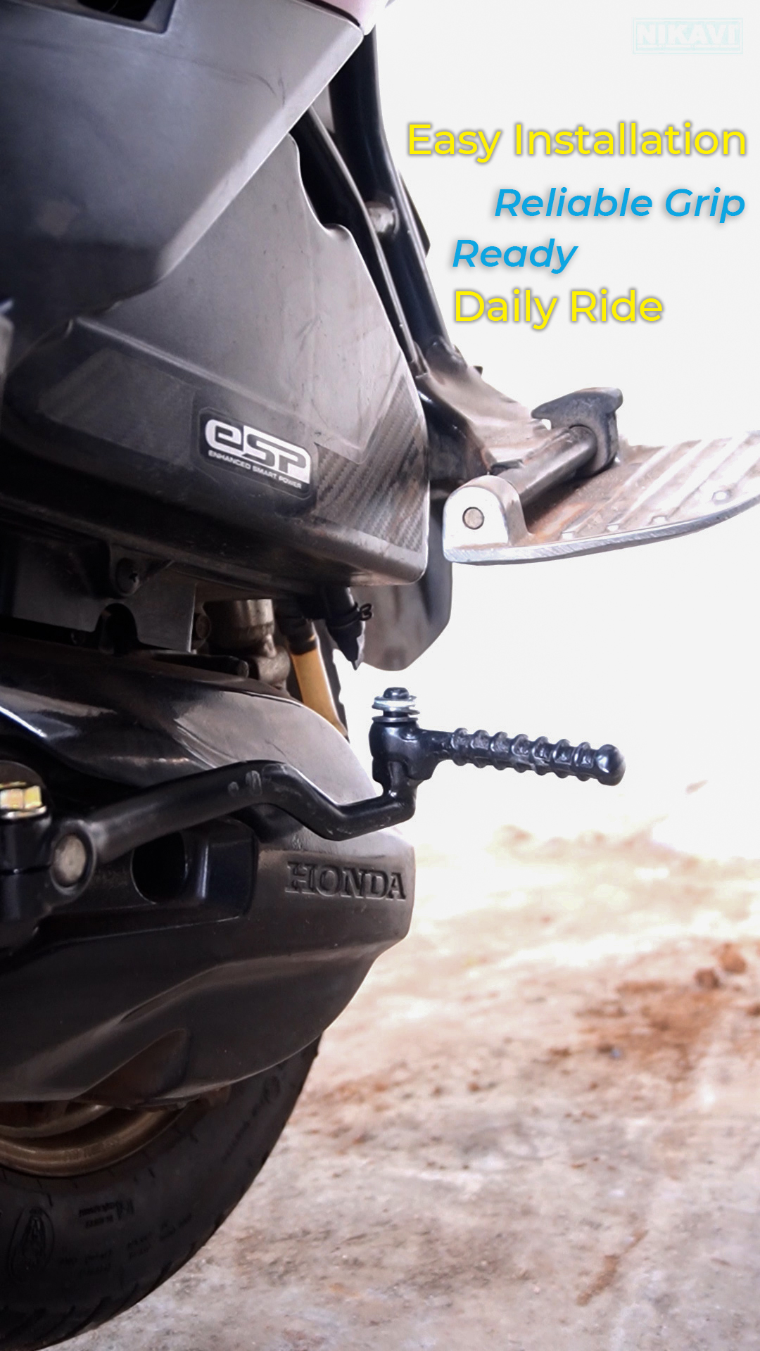 NIKAVI KLA24 Kick Lever Assembly Compatible for Suzuki Heat