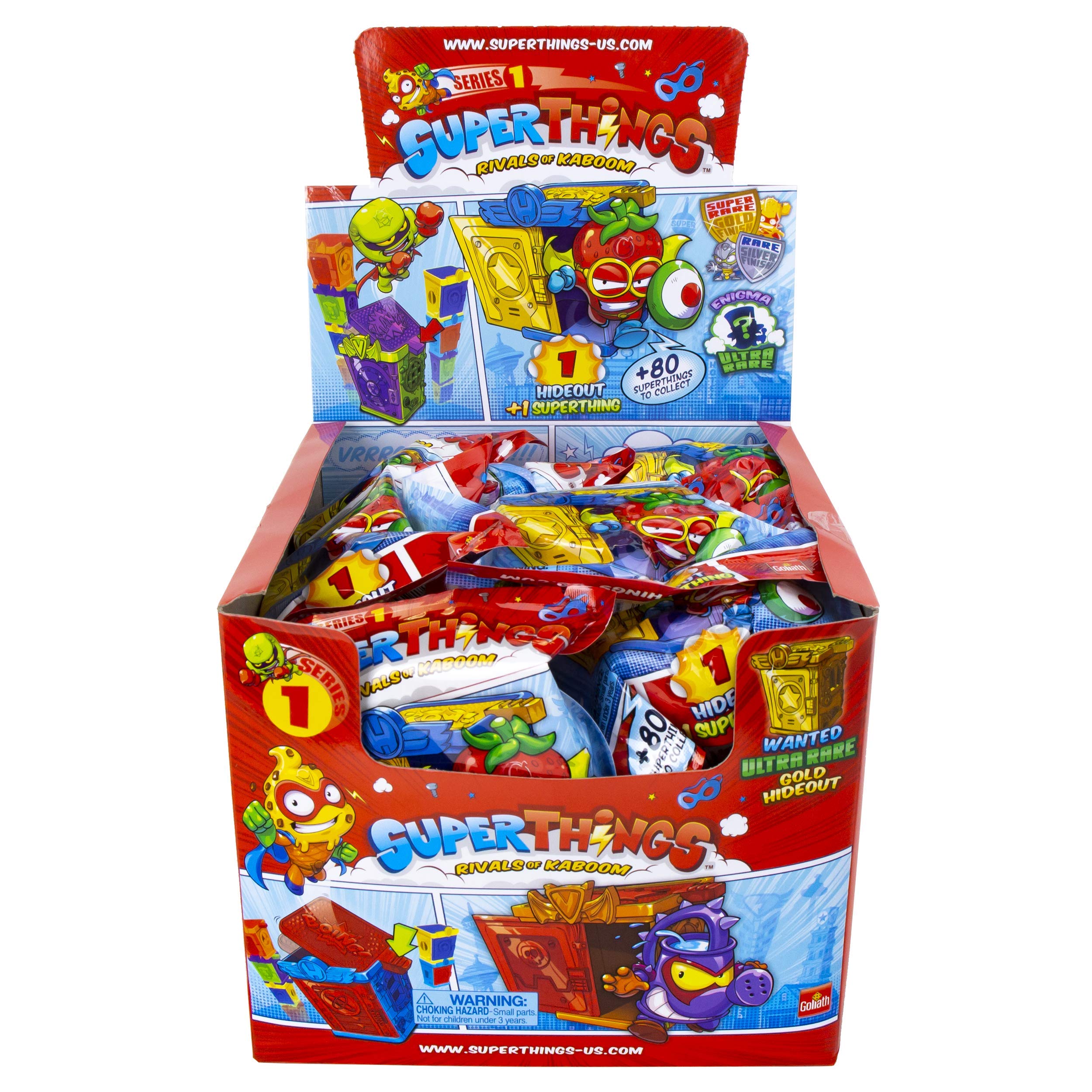 SuperThings Series 1 Blind Bag By Goliath - Includes 1 Figure & Hideout, Collect 80+ Characters - View #10