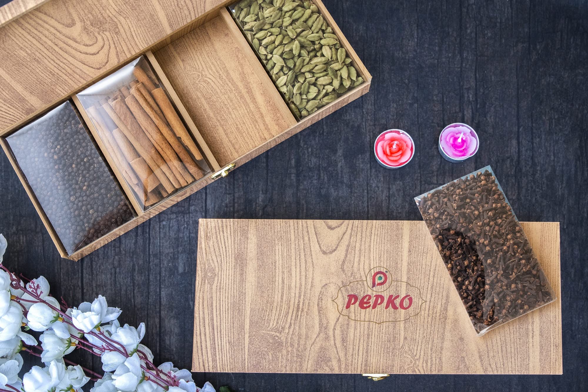 Pepko Diwali Gift Box Premium Spices 4 Pack 2