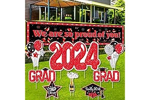 2024 Graduation Yard Sign Decorations