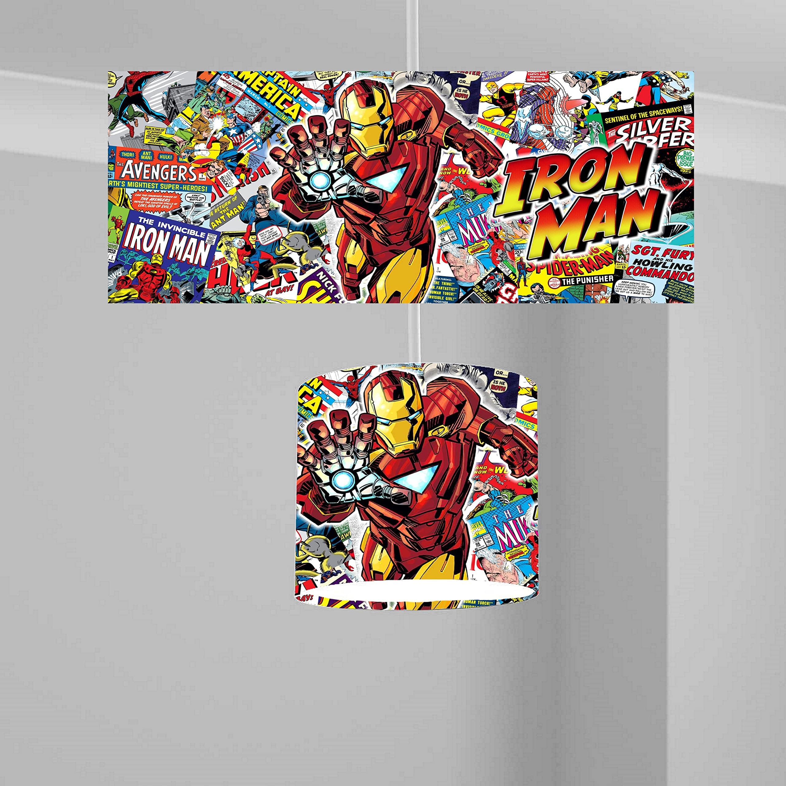 Comic Design Ceiling Lampshade Lightshade for Kids Room - Multiple Sizes