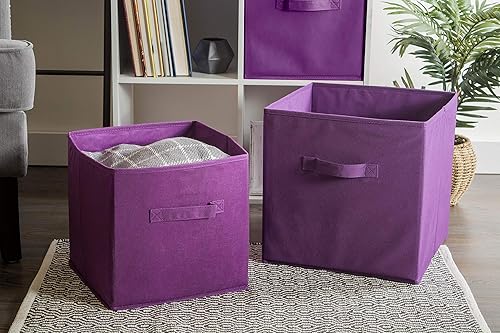 Miniatura 6 de DII - Cubos de almacenamiento de tela para guardería, oficina y organización del hogar, hechos con las medidas estándar de los cubos organizadores