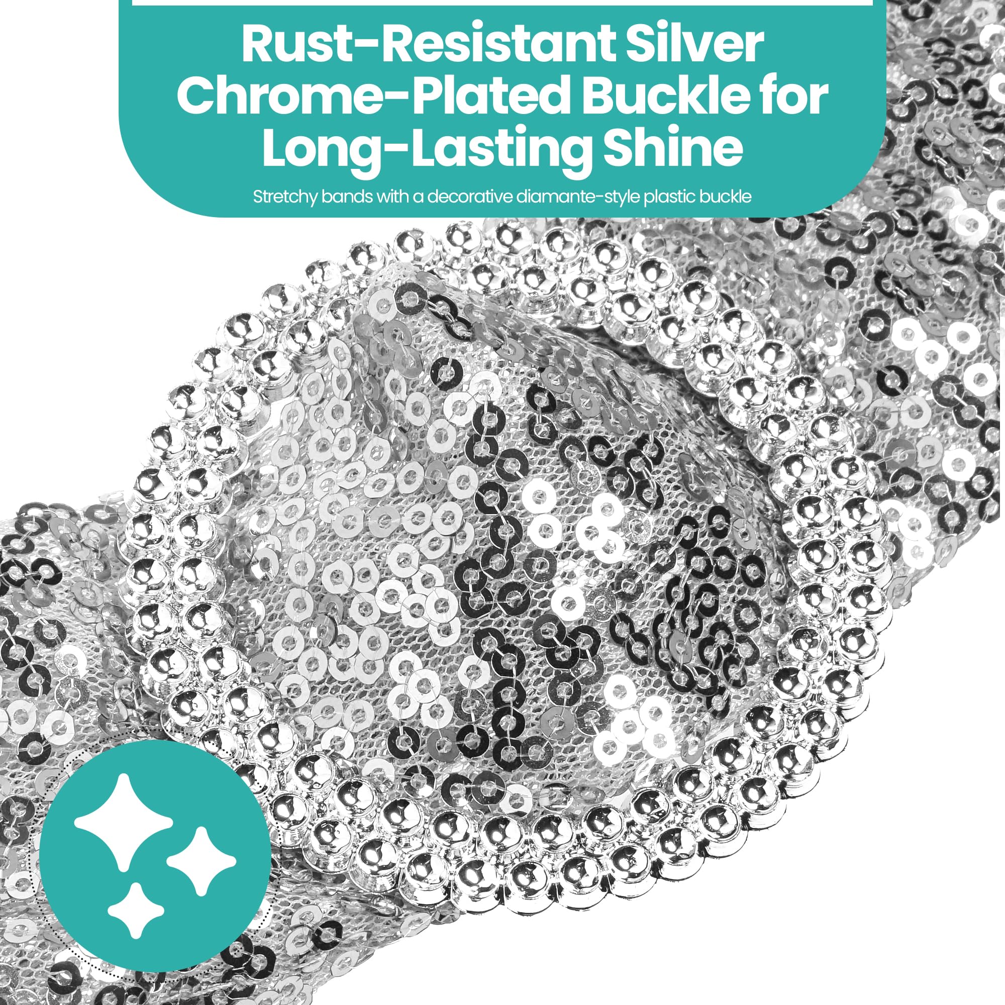 Trimming Shop Fibbia Scorrevole A Cuore Con Strass – 27x21 Mm, 10 Pezzi, Per Nastri E Borse