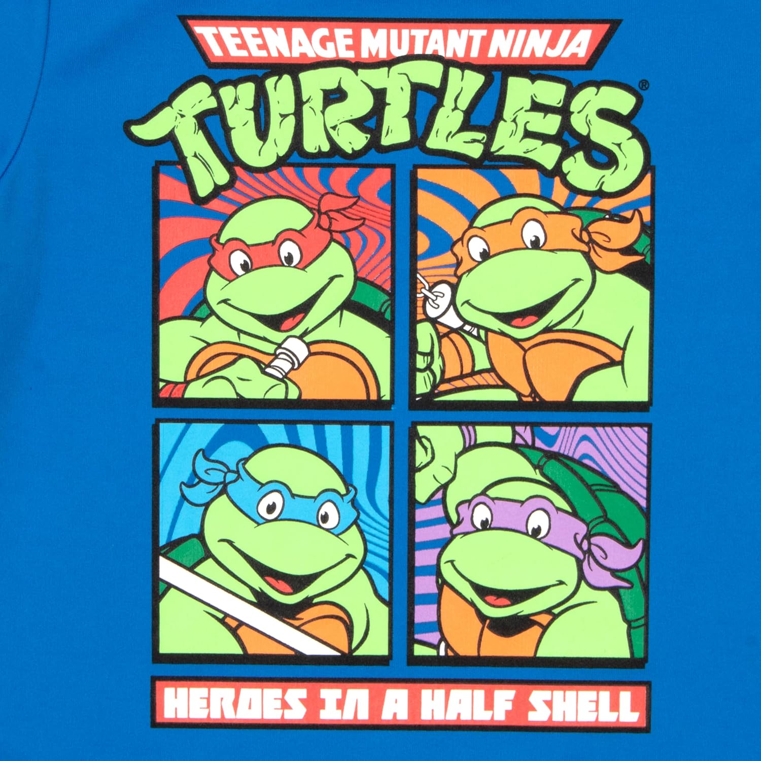 Nickelodeon ティーンエイジ・ミュータント・ニンジャ・タートルズ ボーイズ 3ピースパンツセット - 半袖Tシャツ、ショー