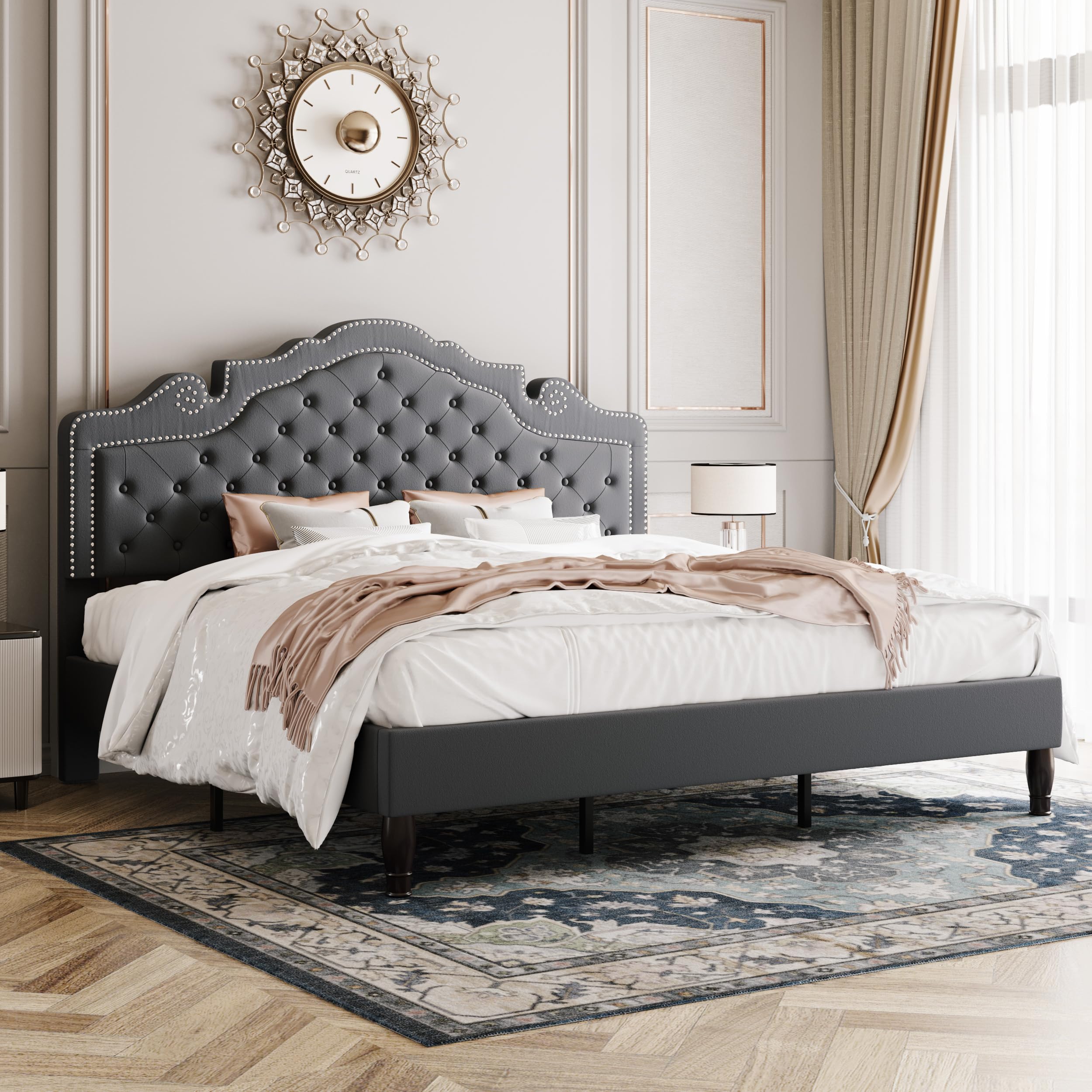 Allewie King Bed Frame