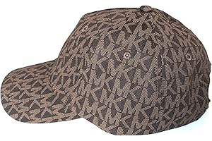 MK Signature Hat Logo Print Stretch Cotton Baseball Cap
