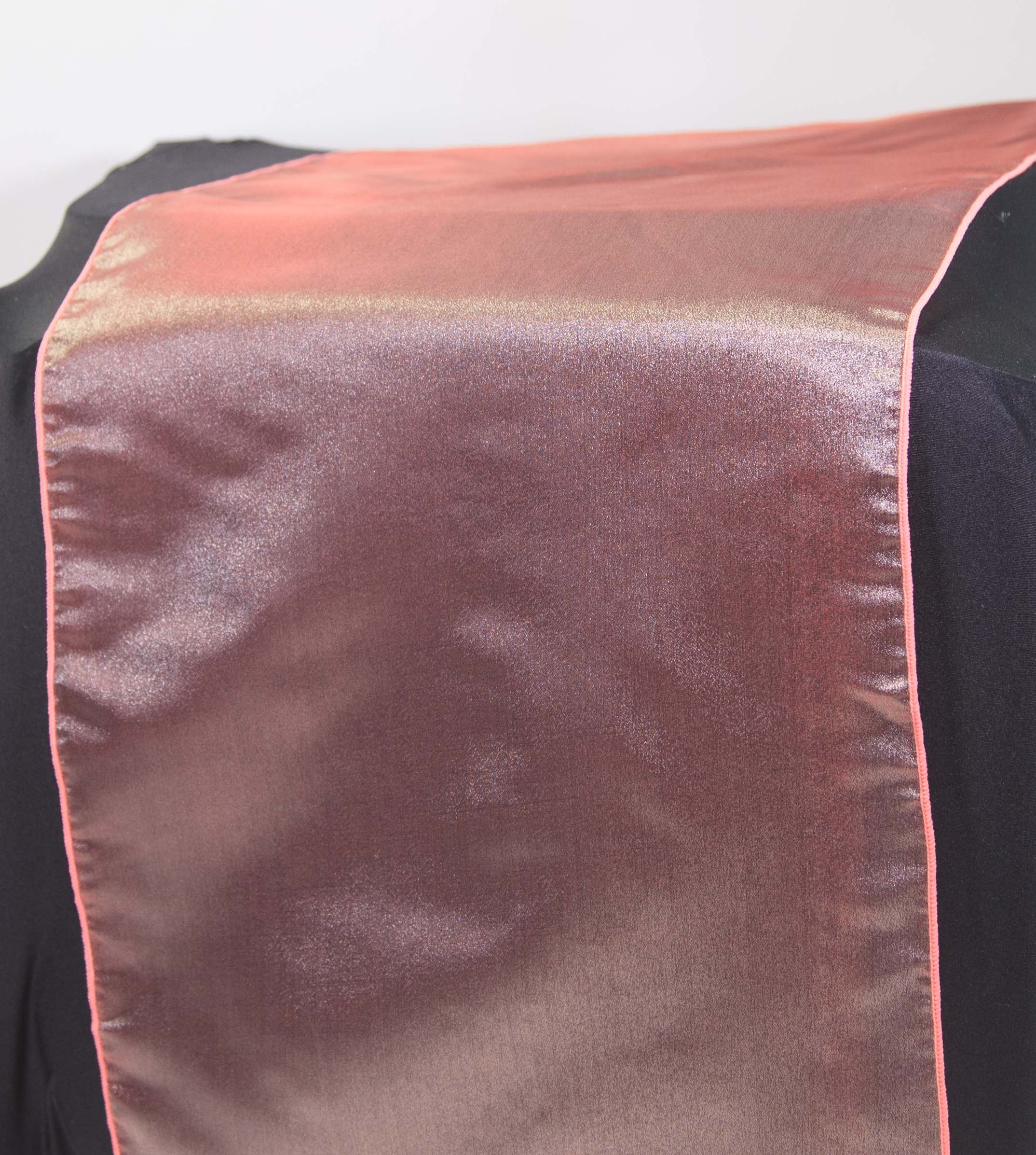 Organza Table Runners - Wedding Decor Party Events - Matching Sashes Available (Coral)