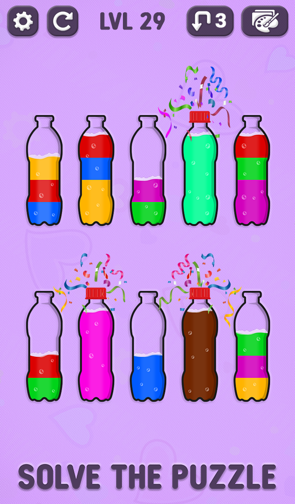 Soda Sort Puzzle - Water Color Sorting - SortPuz - App on Amazon