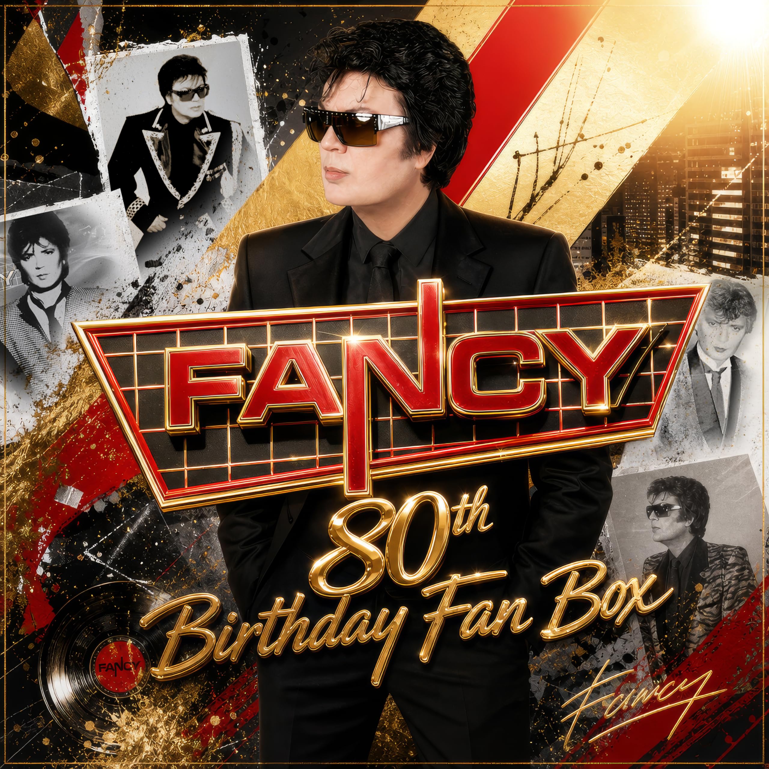 80th Birthday Fan Box