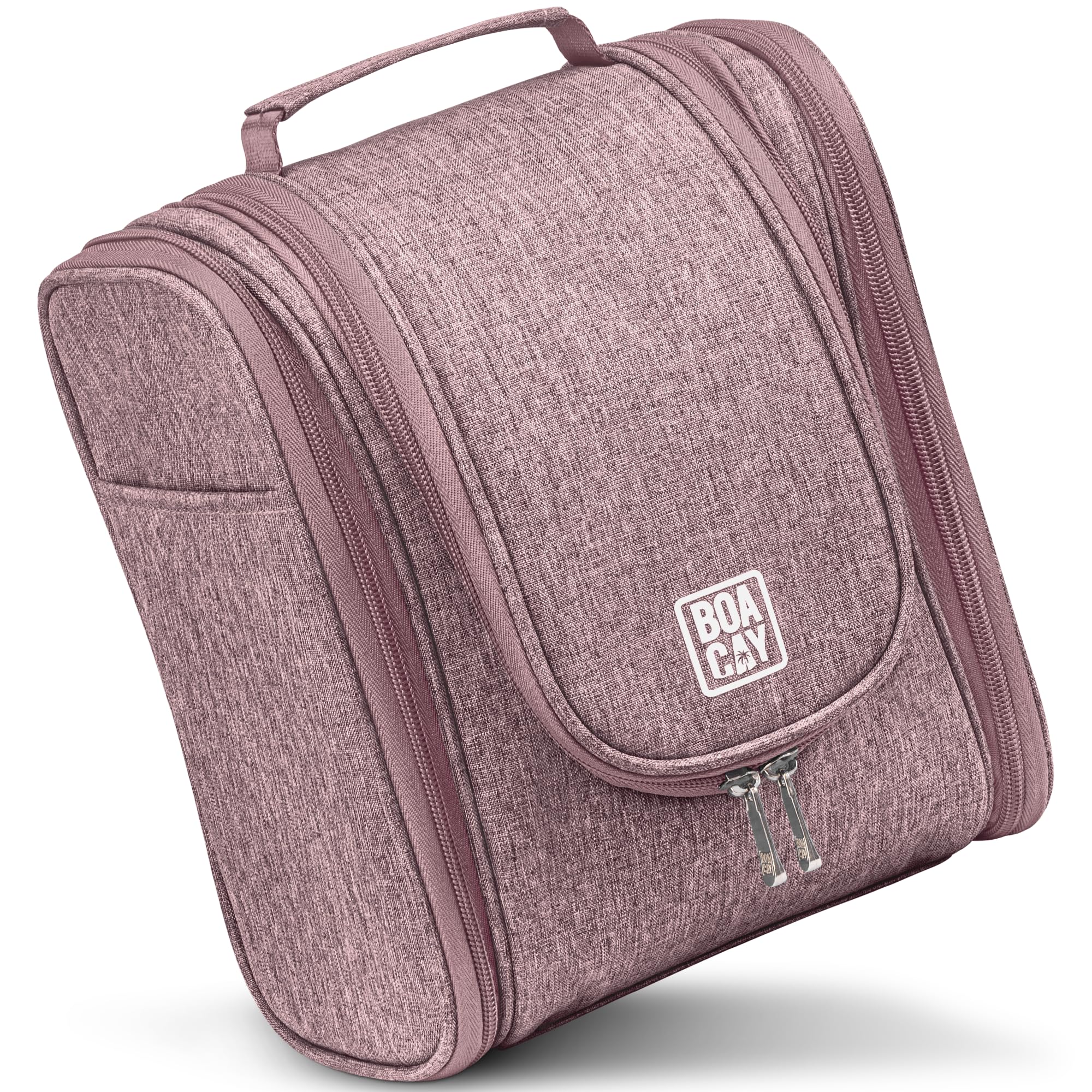 BOACAY Neceser para Mujer y Hombre, Bolsa de Aseo Colgante, Bolso de Baño