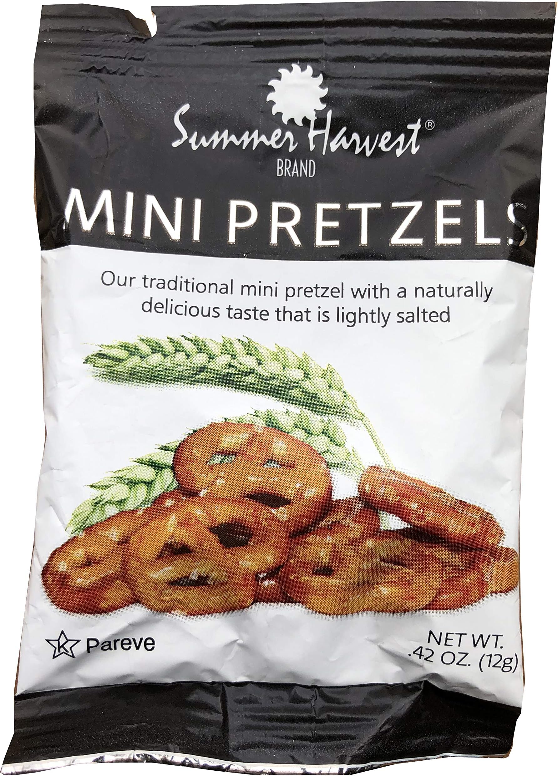 King Nut Airline Size Summer Harvest Mini Pretzels (100 individual bags)