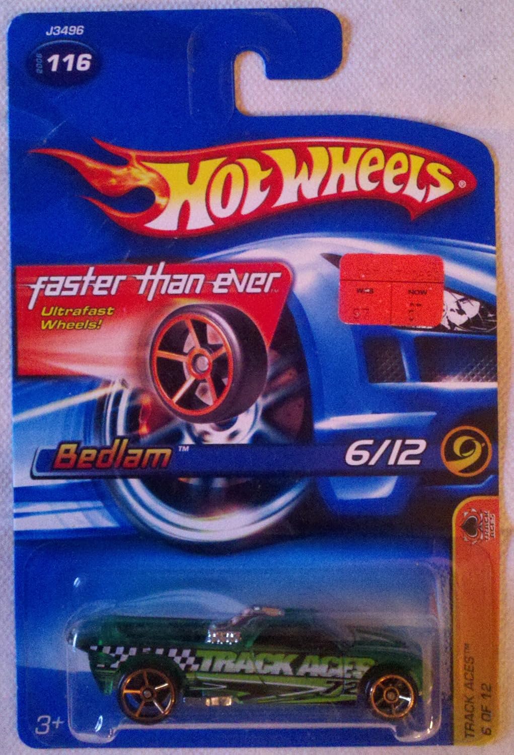 Hot Wheels 2006 - Collector No. 116 - Bedlam - Track Aces 6 of 12