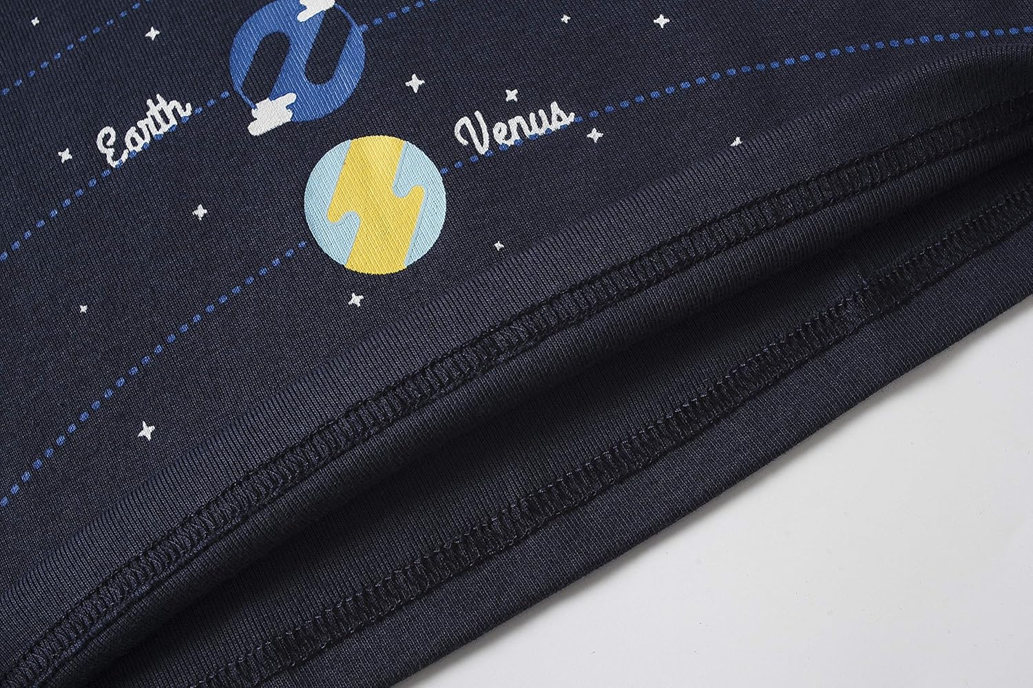 Akyzic Boys Pajamas 100% Cotton Planet Pjs Toddler 2 Piece Short Sleeve Sleepwear Summer Kids Clothes Set 3t-10t - Image 8