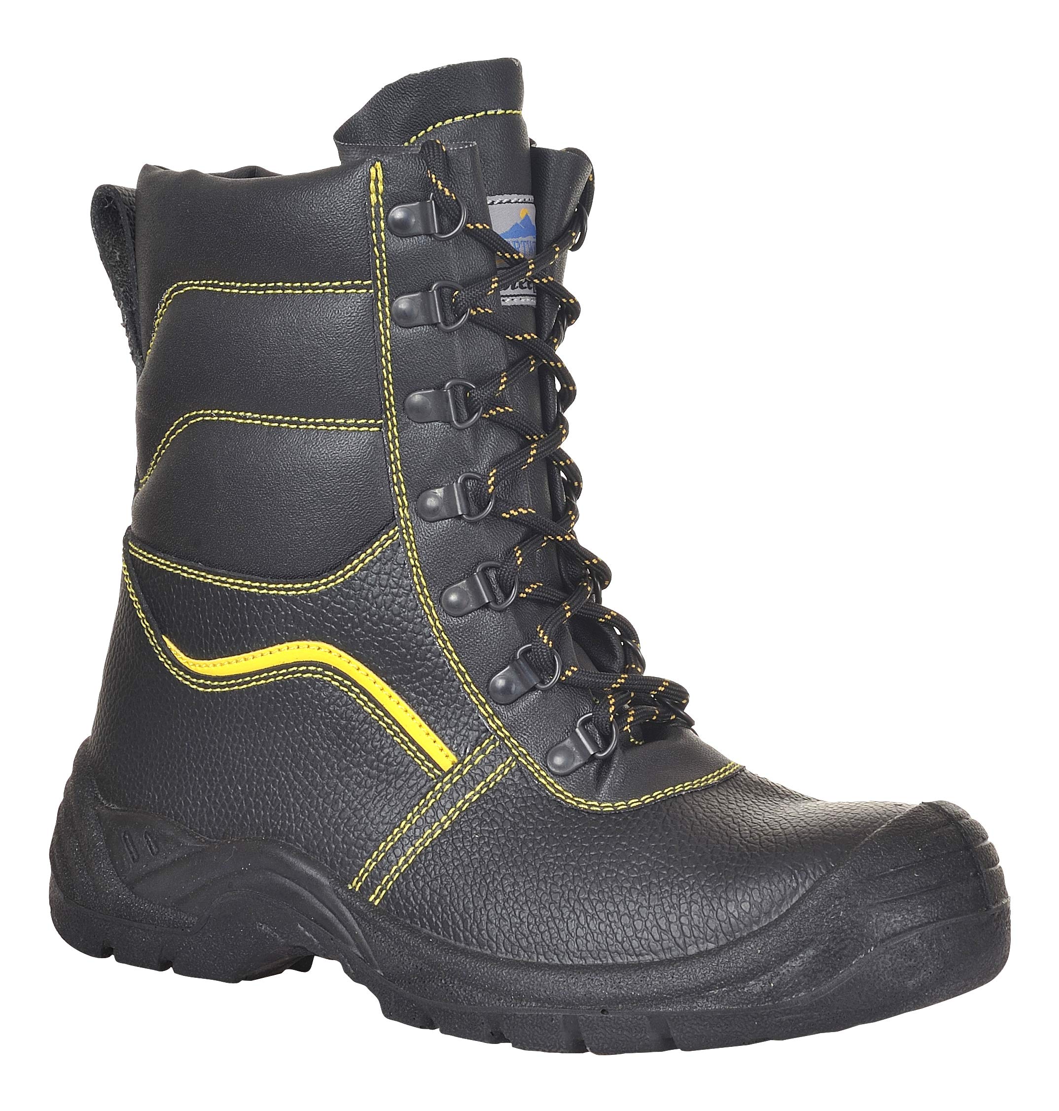 Portwest FW05 S3 Ci Stivali Antinfortunistici, Unisex - Adulto, Src, Nero (Nero Bkgr), 38 Eu (5 Uk) - 4