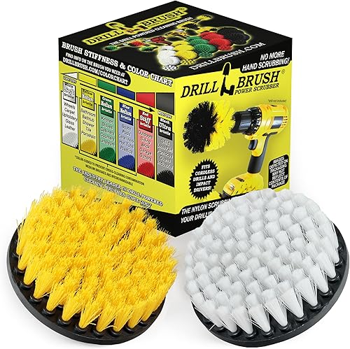 Miniatura 32 de Accesorios de cocina - Limpieza de ollas - Suministros de limpieza - Cepillo de taladro - Juego de cepillos de cocina y baño - Cepillo giratorio