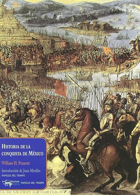 Portada de Historia de la conquista de México