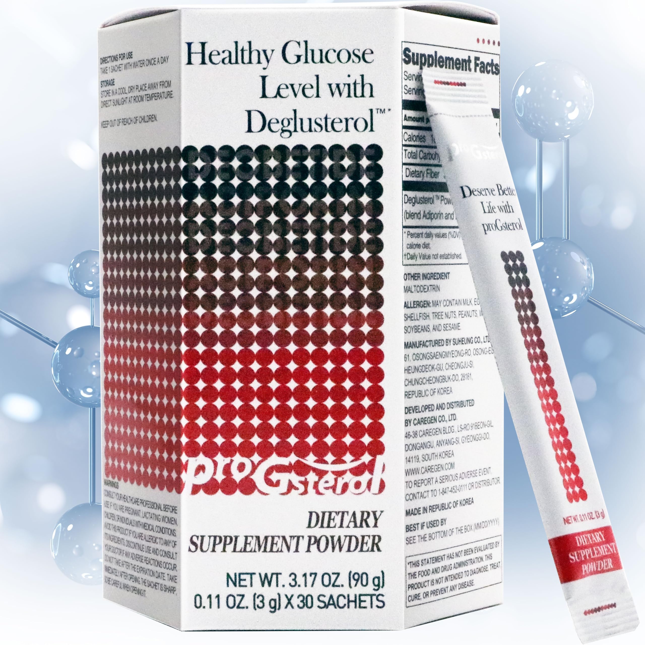 ProGsterol Caregen 3g, 30 Count