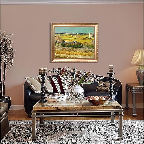 Miniatura 59 de A&T ARTWORK The Starry Night de Vincent Van Gogh. Tamaño del marco: 36 x 30 pulgadas, tamaño de la imagen: 30 x 24 pulgadas, reproducciones clásicas