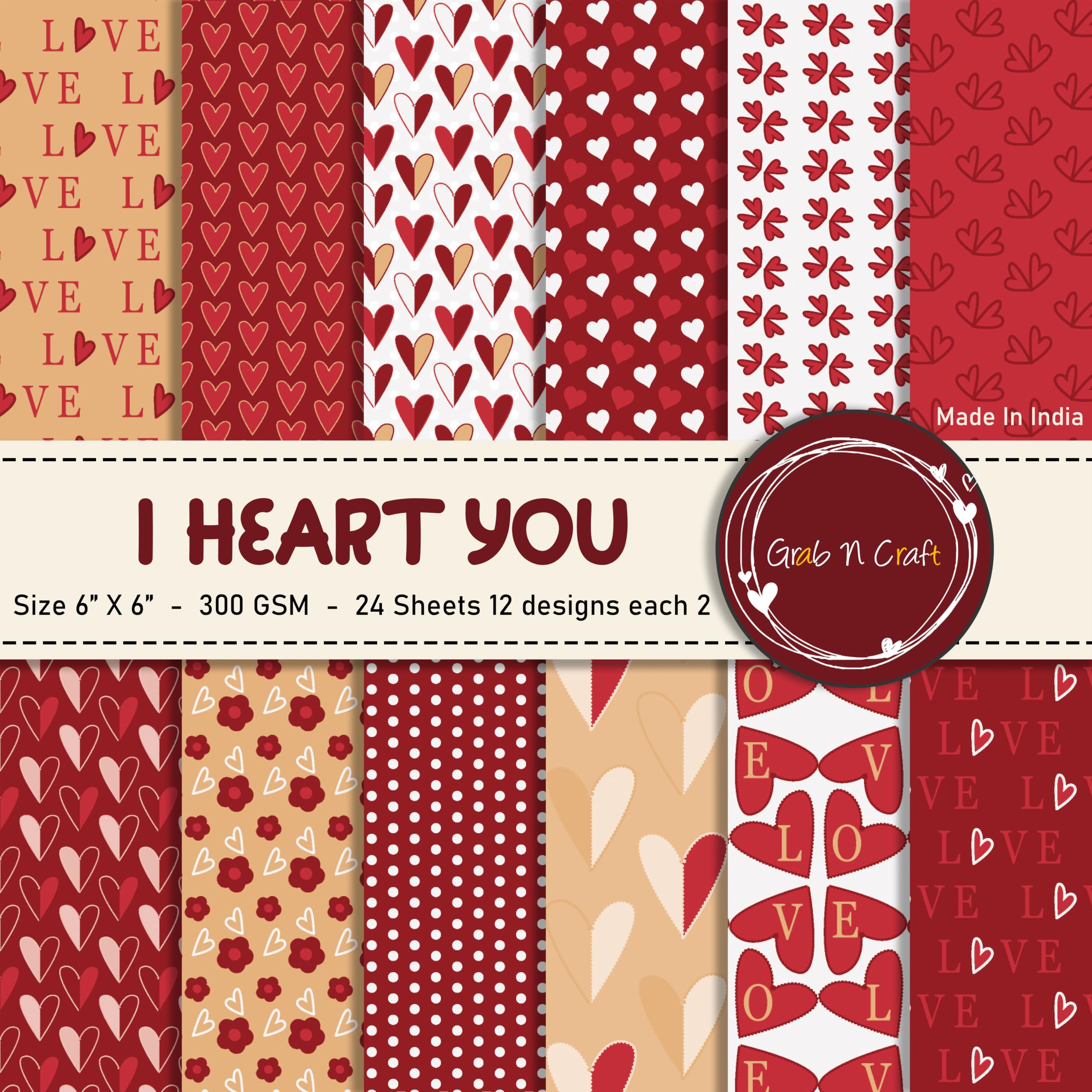 Scrapbook Paper Pack - 21 Sheets, 6x6 Inch -20 Scrapbook Paper Pack - 21 Sheets, 6x6 Inch -20