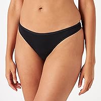 Vista 2 de Tienda Essentials Tanga de algodón para mujer, paquete de 6