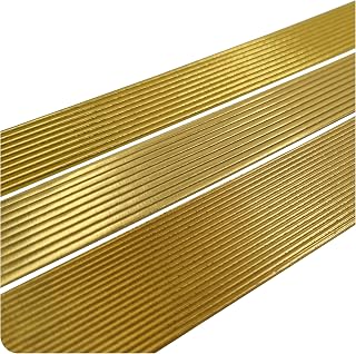 Smowo® 50 Stück Wachsstreifen Gold Set 200mm - Verzierwachs für Kerzen in versch im Test