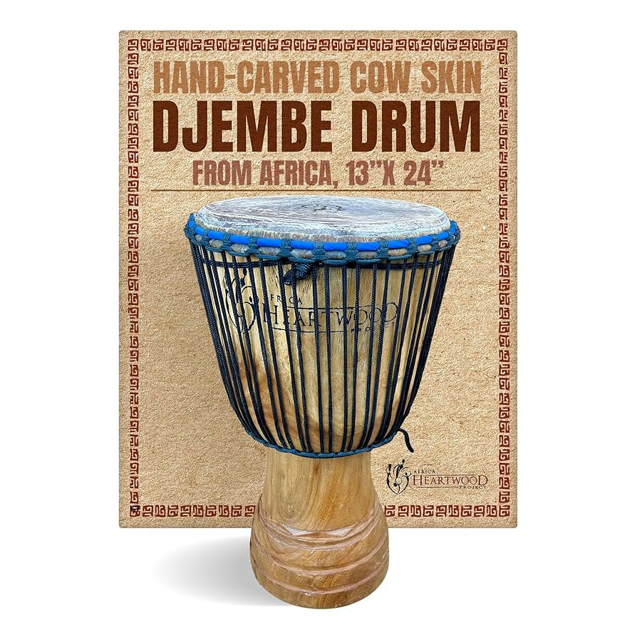 Amazon.com: Africa Heartwood Project Hand-Carved Cow Skin