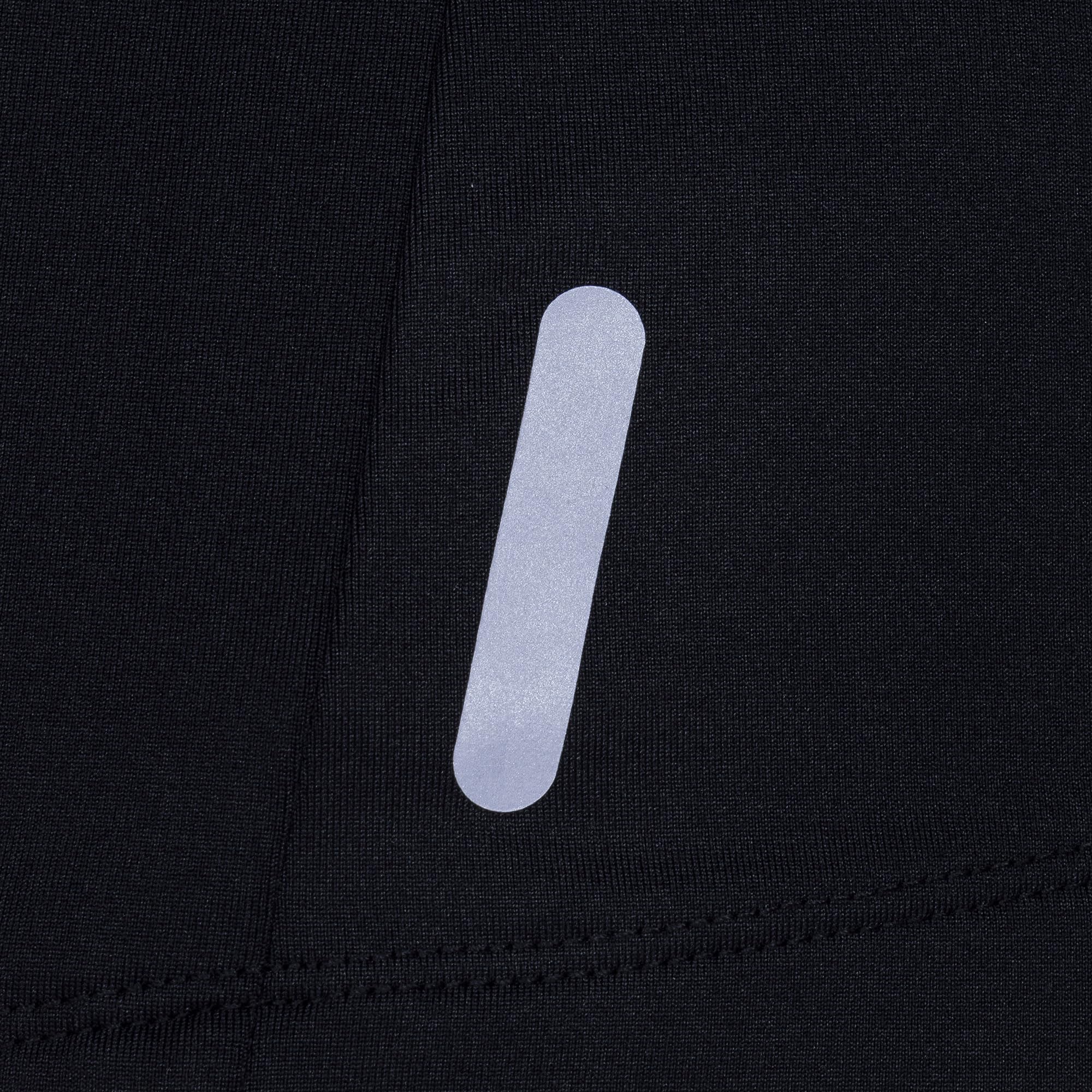 Airtracks Camiseta de manga larga para hombre de invierno, manga larga, térmica, de forro polar, resistente al viento, transpirable, reflectante, cremallera completa