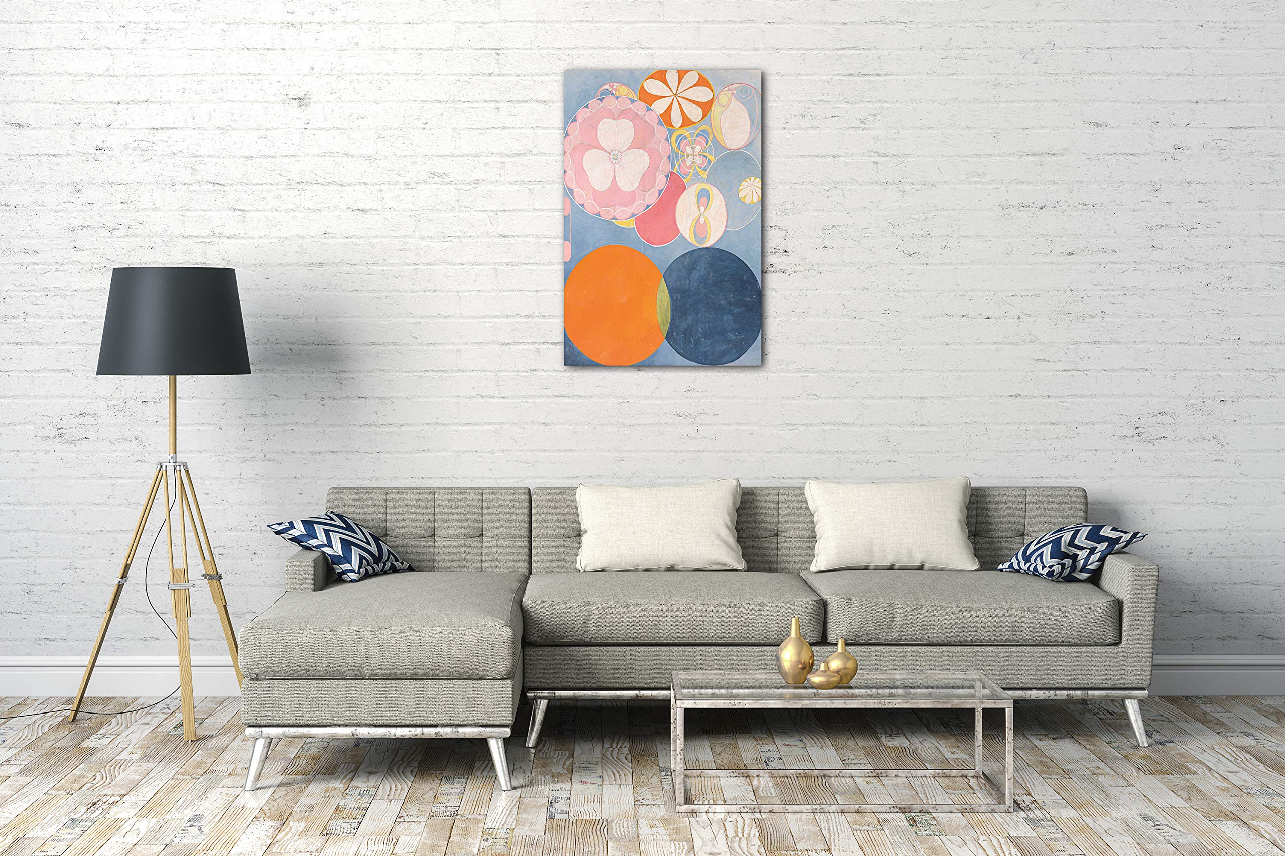 Leinwand (70x100cm): Hilma af Klint - The Ten Largest, No 2