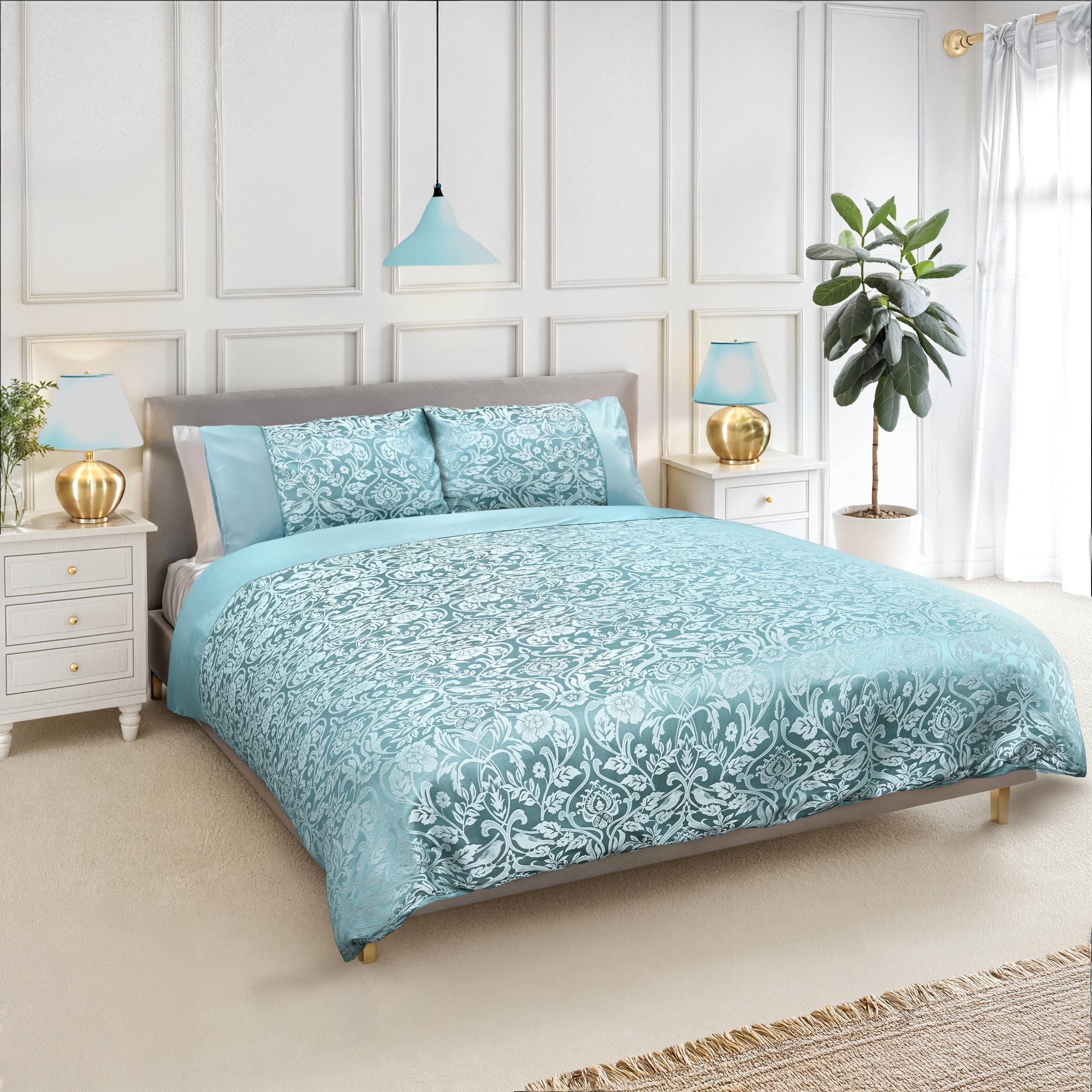 Set Copripiumino Dinosauro T-Rex Snurk Bedding: Set per Letto Singolo