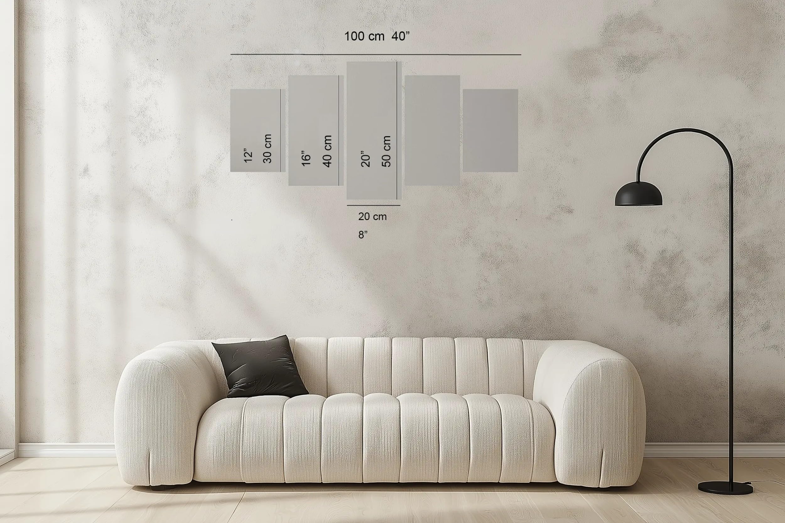 ZORYAN Toile Murale 5 Pieces Gamer Jeu Vidéo Tableau Moderne