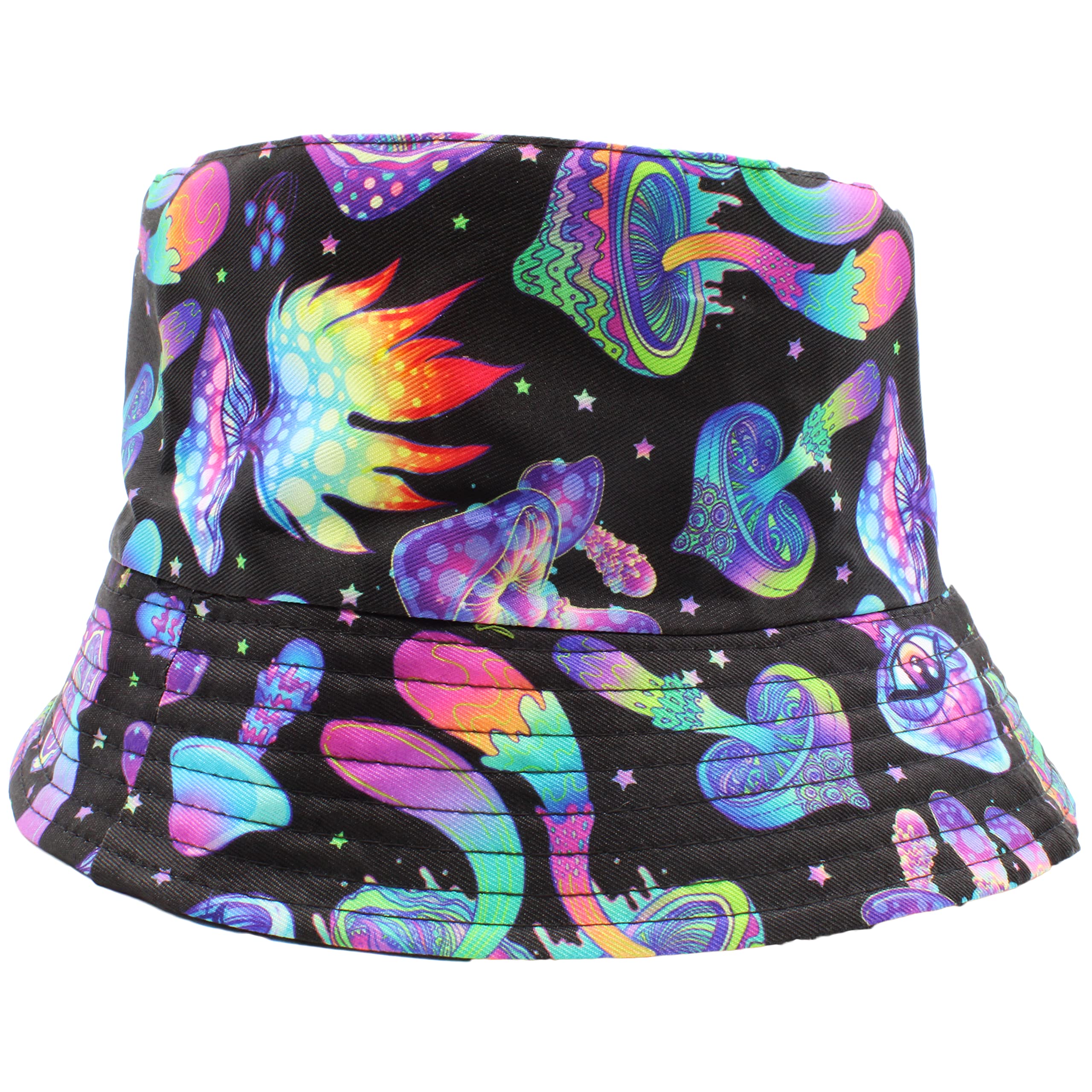 Bucket Hat Multi Coloured Mushroom Hat Bucket Hats Men