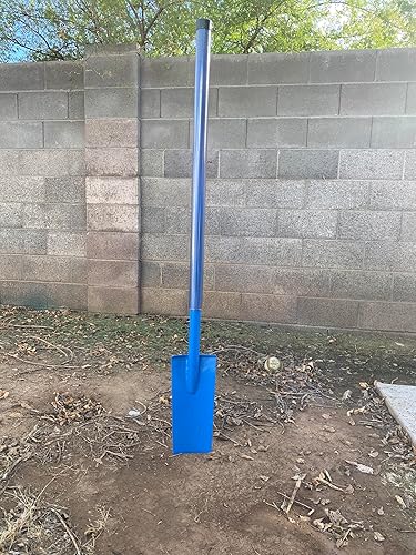 Miniatura 4 de Sharpshooter Shorty Shovel - Pala de mango corto con peso y mango corto afilado con cabeza endurecida de cromo de 15 pulgadas