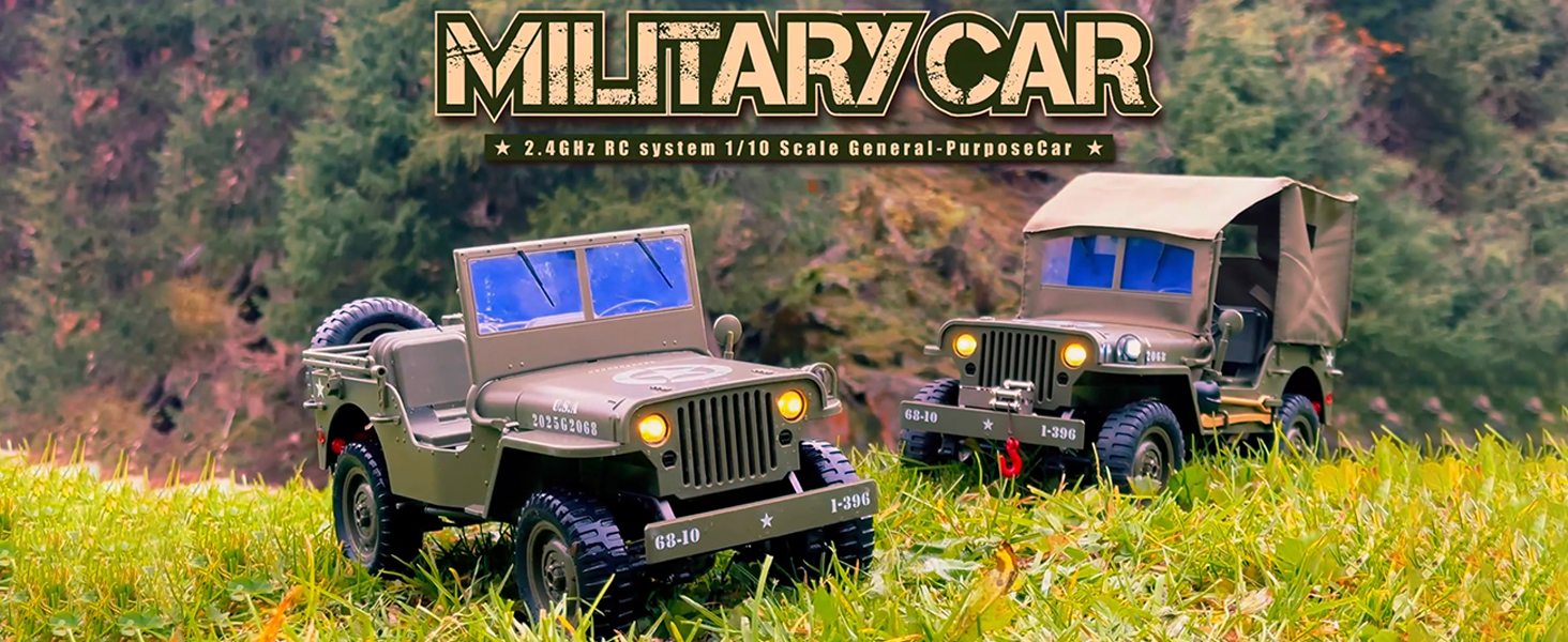 Amazon.com: Authticar RC Crawlers, 1:10 Scale New Upgrades D888