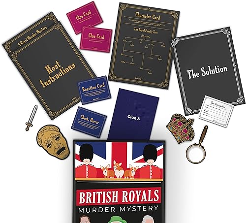 Miniatura 2 de British Royals Murder Mystery Family Juego de mesa