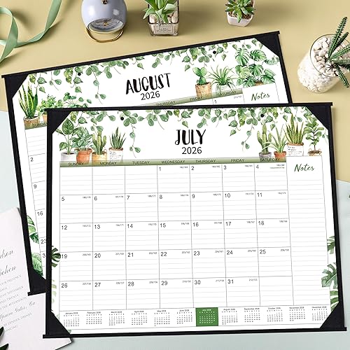 Miniatura 2 de Calendario de escritorio 2026 – Calendario de escritorio grande 2026 de 22 x 17 pulgadas, ene. 2026 - dic. 2026, calendario grande 2026, 12 meses