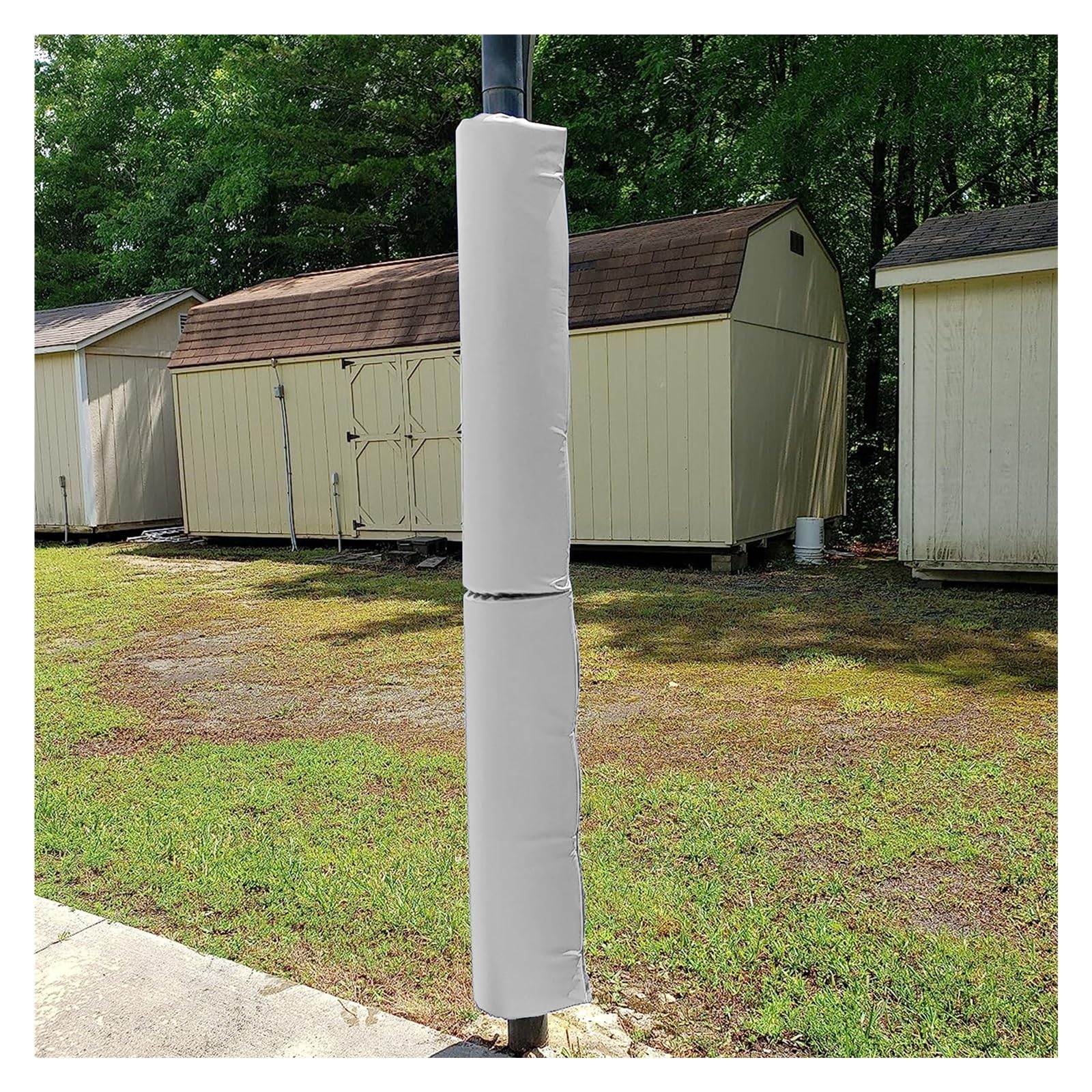 Cuscinetti protettivi per pali da basket, coperture impermeabili di sicurezza per uso esterno, accessori essenziali per attrezzature sportive, resistenti involucri per pali da garage per protezione