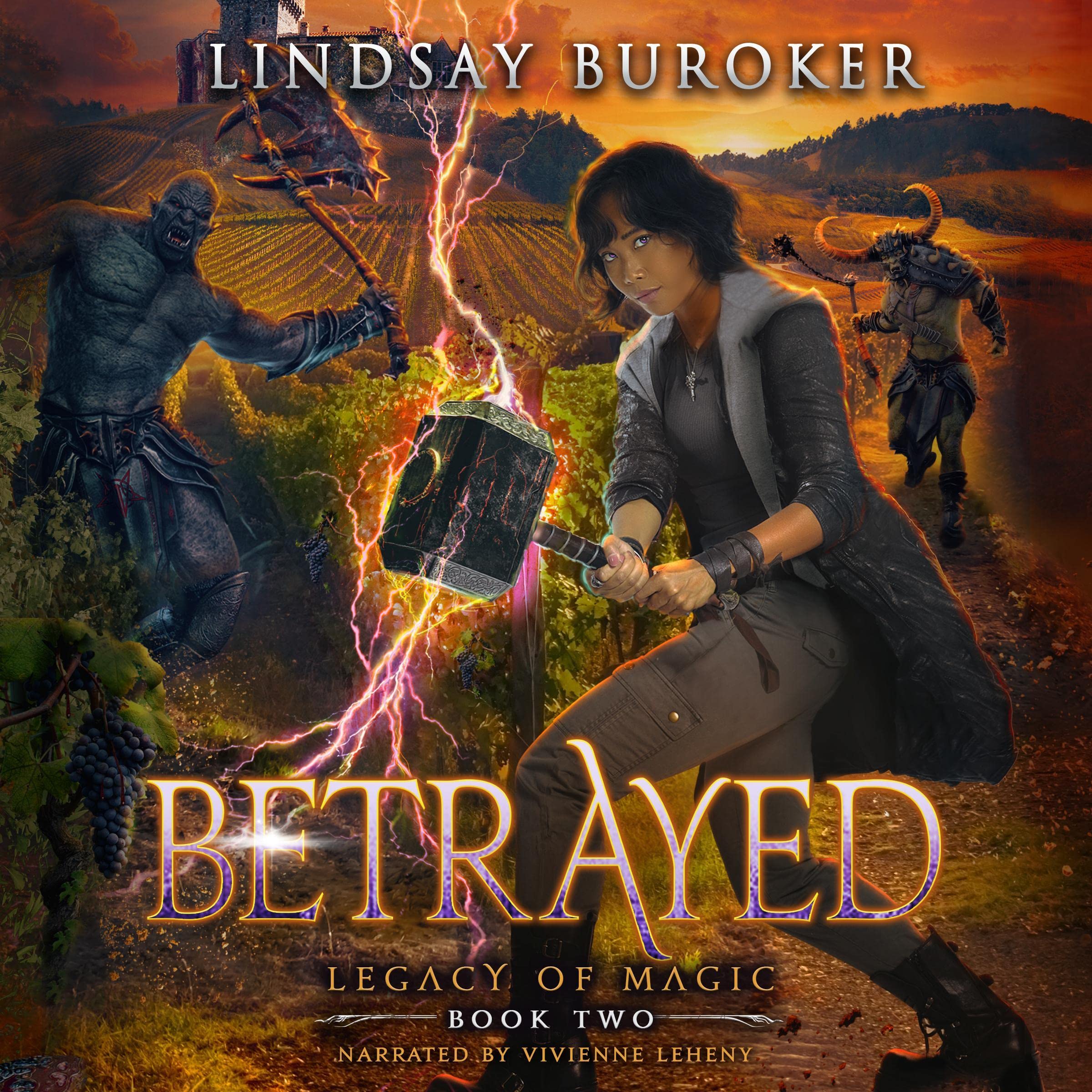 Cover art for Betrayed: Legacy of Magic, Book 2
